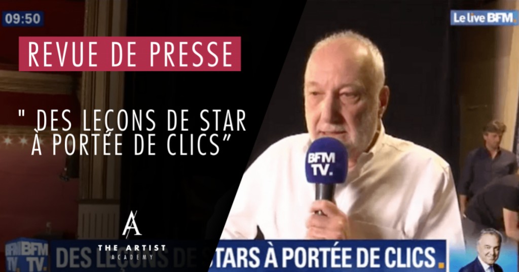 Des leçons de stars à portée de clics