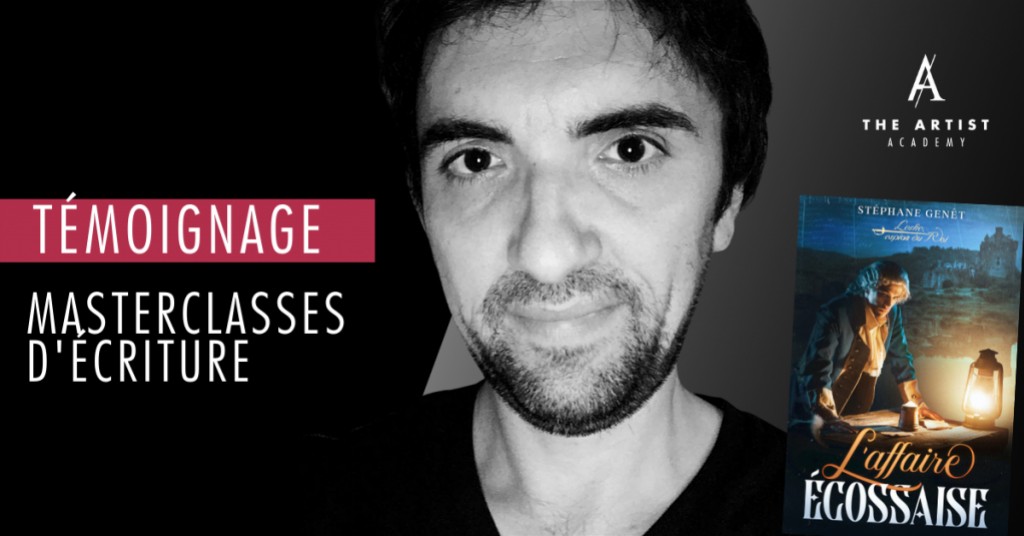 Stéphane Genêt suit nos masterclasses écriture et devient écrivain publié