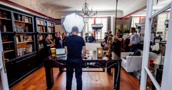 Les coulisses du tournage de la masterclass écriture dirigée par Bernard Werber