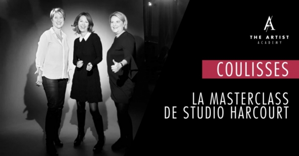 Masterclass photo portrait par Studio Harcourt : coulisses de tournage